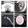 1.2L/1.5L/2L Tea Kettles with Infuser Filter Stainless Steel Thickened Tea Kettle for Hotboiling Pots Gas Induction Home Camping