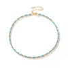 2mm Cubic Zirconia Chain Necklace Dainty Thin Tennis Choker Necklaces Jewelry for Women Donna Collane Hot 2