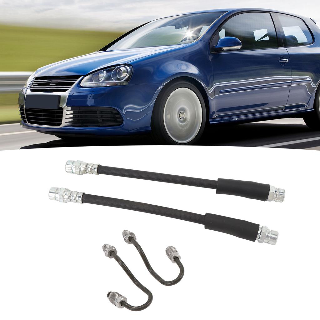 Задний тормозной шланг и зажимы комплект 1K0611764L металлическая резиновая тормозная магистраль тормозные трубки для MK5 MK6