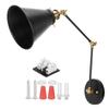 Wall Sconce E27 Vintage Industrial Metal Wall Lamp Arm Adjustable Bedside Reading Light AC85‑265V