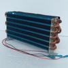 CP4x6x240 Miniature Condenser Air Cooled Copper Tube Fin Radiator Evaporator With 120 Dual Fans