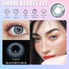 Eyeshare 1 Pair Green Contact Lenses for Eyes Beauty Pupils Lenses Eye 14.2mm Yearly Use Fashion Blue Colored Contacts Lenses Green