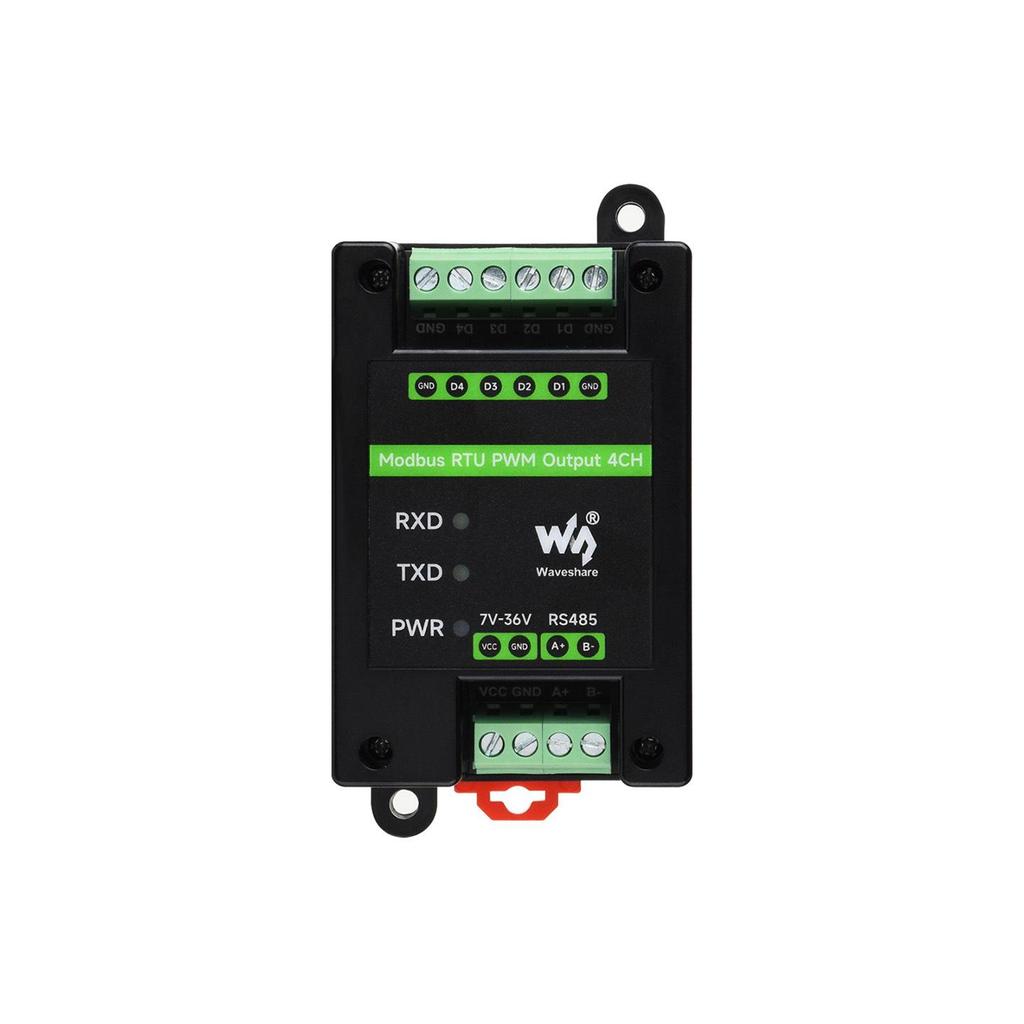4-Channel Industrial PWM Output Module with Modbus RTU & Isolation Protection