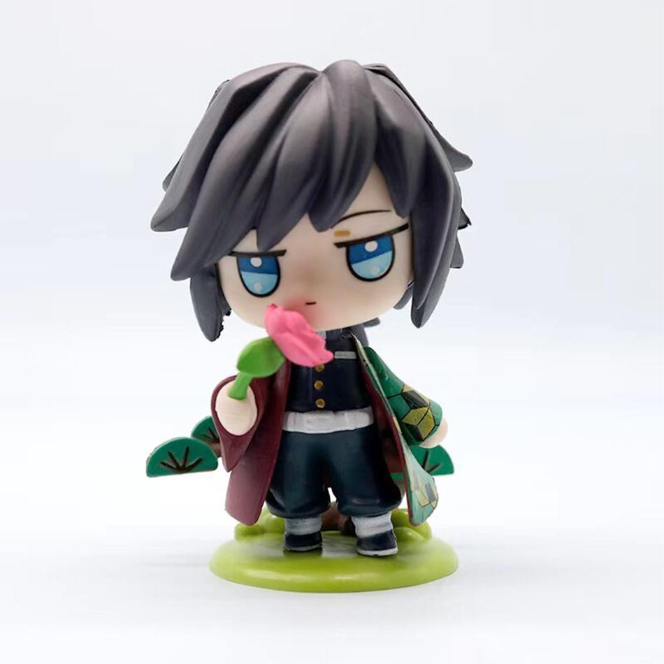 Аниме Мультяшный Персонаж Слепая Коробка Креативная Персонализированная Фигурка Периферийная Модель Украшение Коробка-сюрприз В Подарок Для Истребителя Демонов