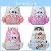 Kid-friendly Cartoon Cat Backpack For Girls And Boys With Generous Storage And Comfortable Fit