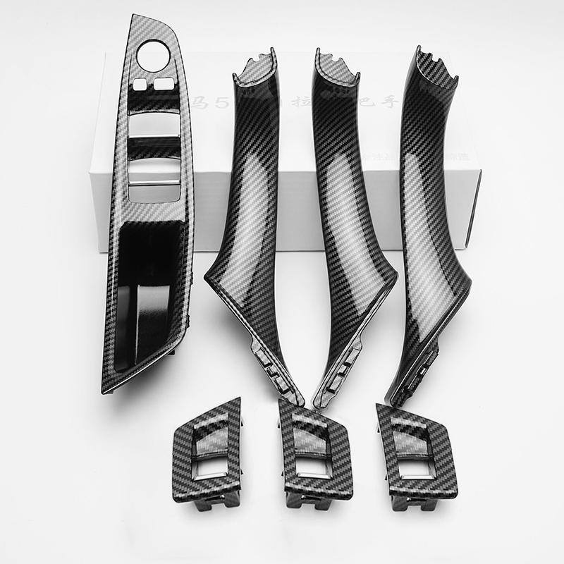 Left Right Hand Drive 7PCS For BMW 5 series F10 F11 520i 523i 525i Car Interior Replacement Inner Door Handle Panel Pull Trim