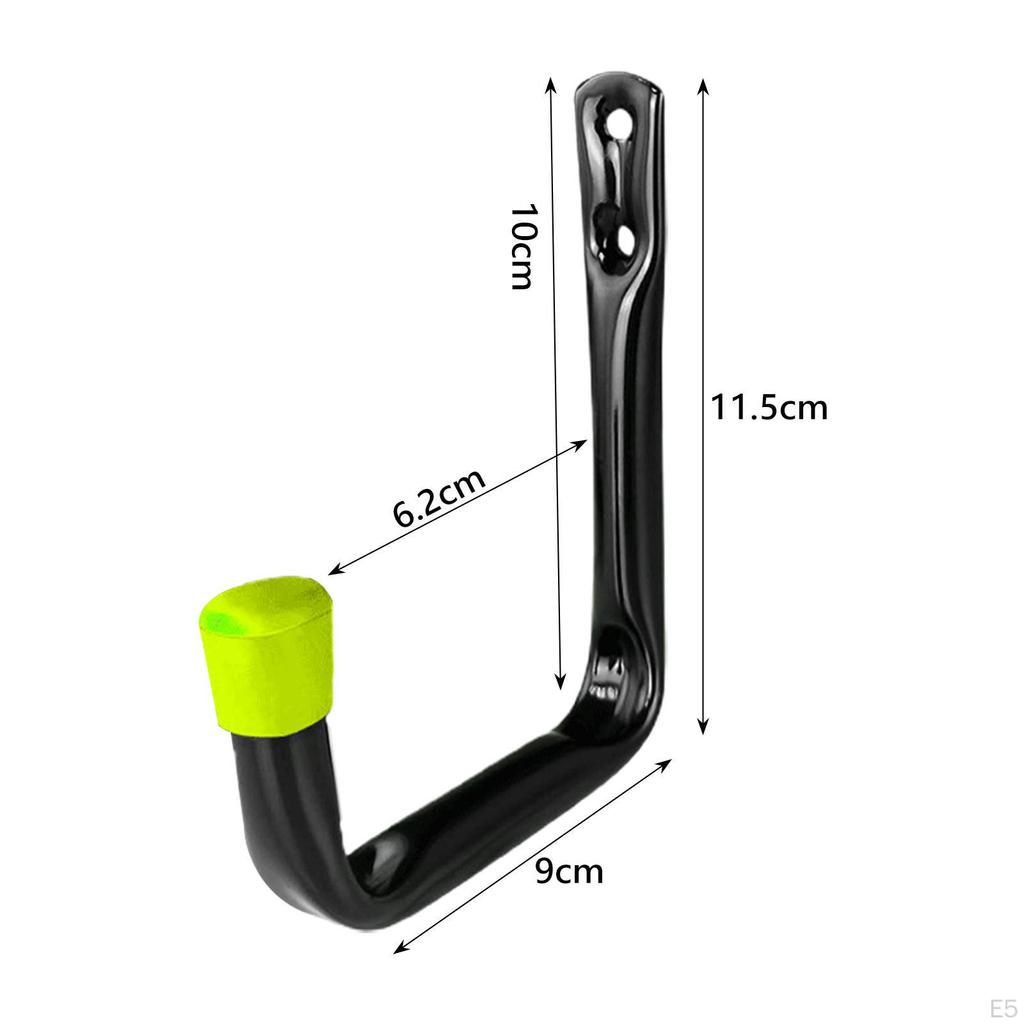 Настенные крючки для эффективного хранения в гараже