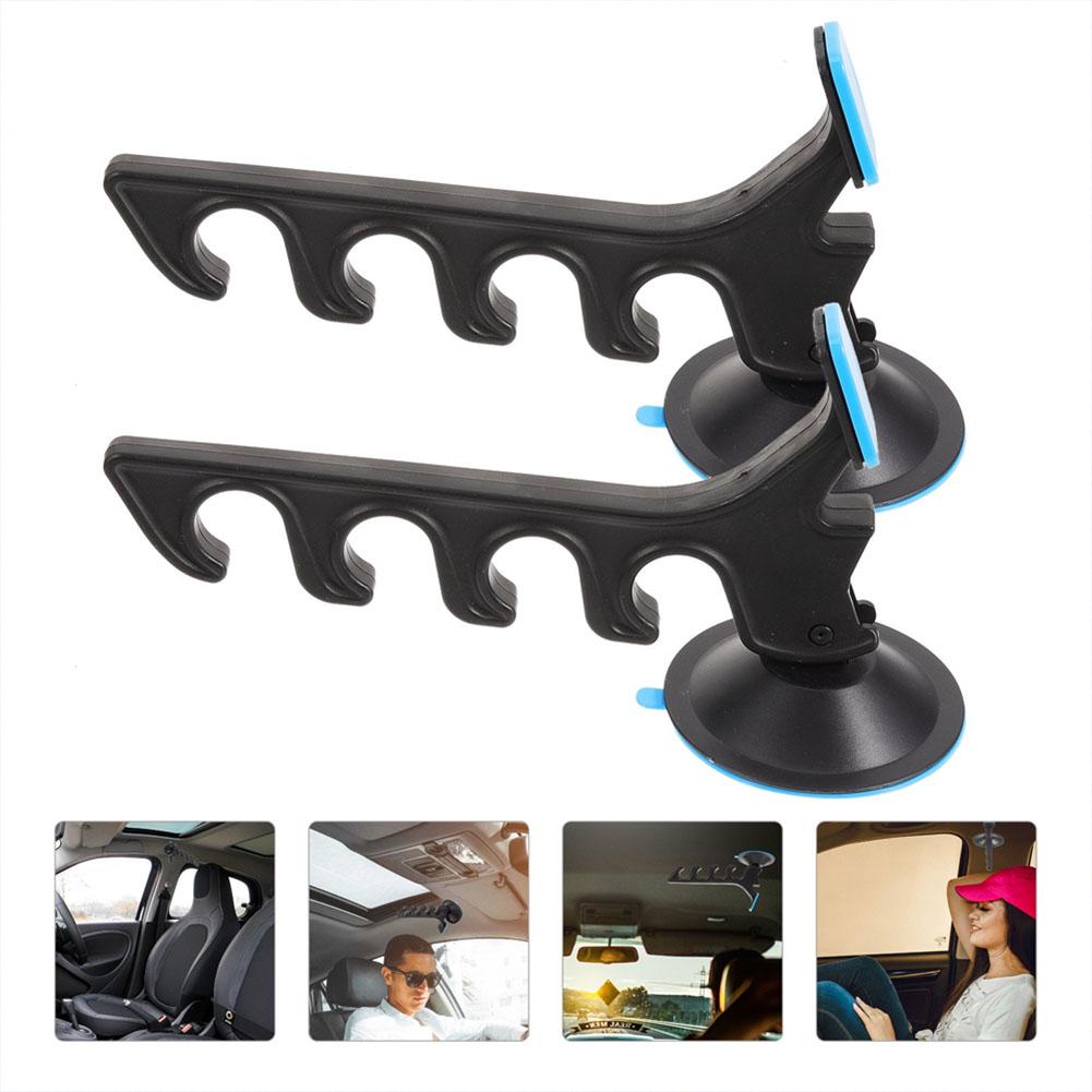 Fishing Rod Rack Horizontal Organizer Support Suction Cup Fishing Rod Rack Adjustable Fishing Pole Holder For Vehicle Truck 2PCS