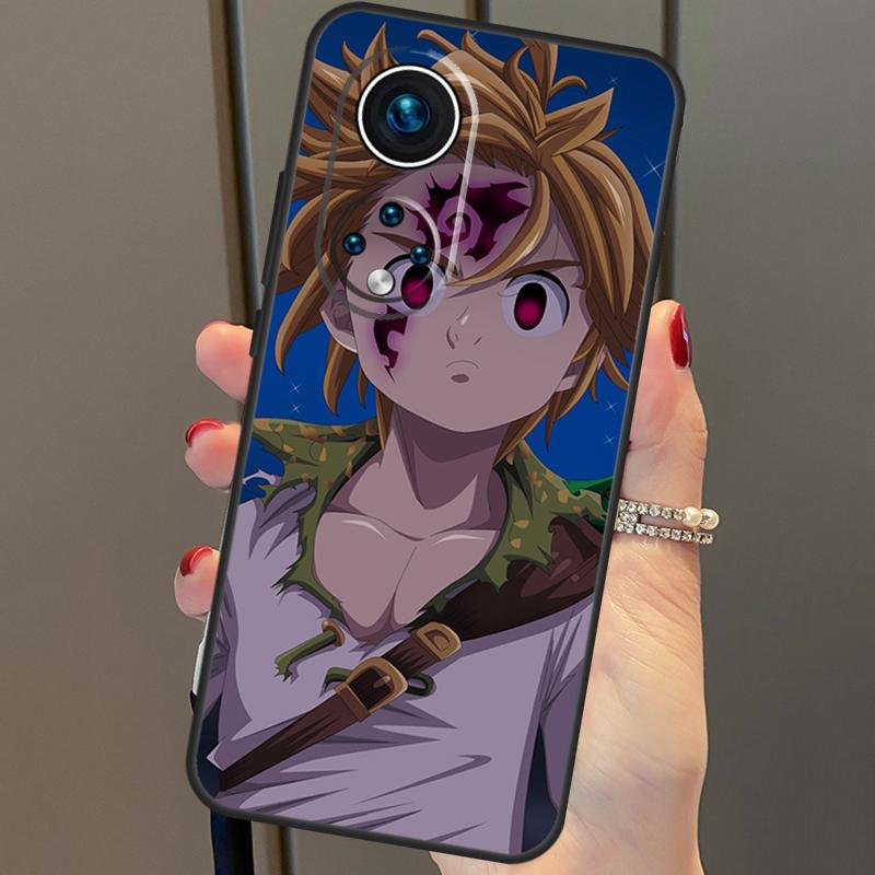 Чехол «Семь смертных грехов Meliodas» для Honor 50 Lite, чехол для Huawei P20 P30 P40 Pro Nova 9 5T P Smart 2021 8X 9X 10i
