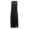 Women Sleeveless Casual Solid-Color Summer Swing Long Dresses Party Beach Round Neck Summer Dresses