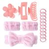 Wash Face Wrist Strap 16Pcs Face Washing Tools Skin Care Hair Grip Hair Rope  Lady