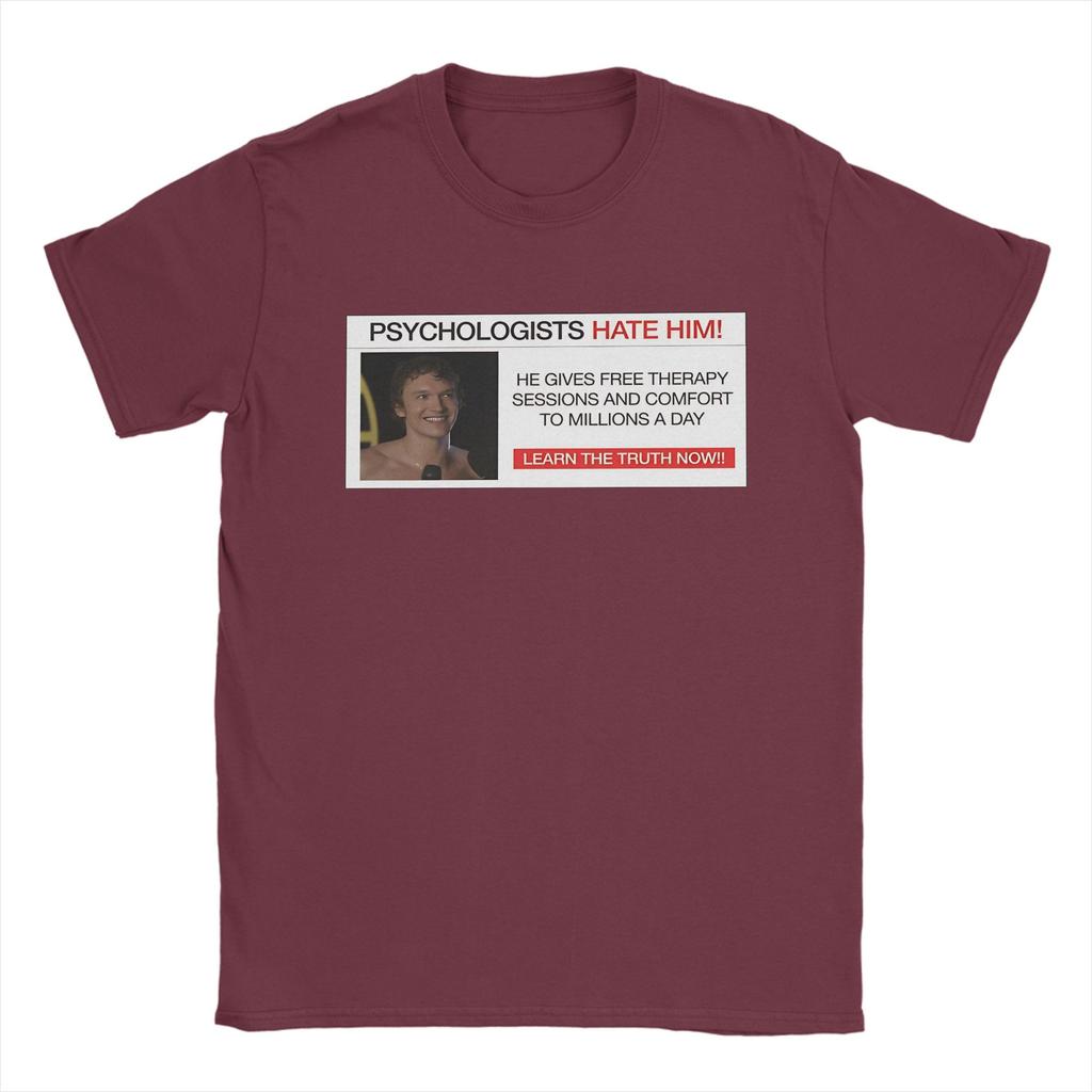 Unisex TShirts Psychologists HATE Ilya Rozanov  Vintage  Cotton Tee Shirt Short Sleeve Heated Rivalry T Shirts Crew Neck Tops