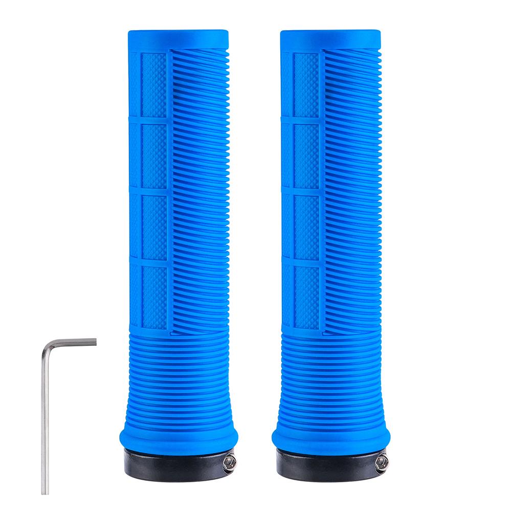 Bike Handlebar Grips Shock Absorbing Bicycle Handle Bar Grips MTB Mountain Bike Handlebar Cover for 22.2mm Handlebar