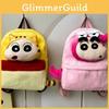 Crayon Cartoon Shinchan Doll Backpack Fluffy Kid Backpack For School Outings And