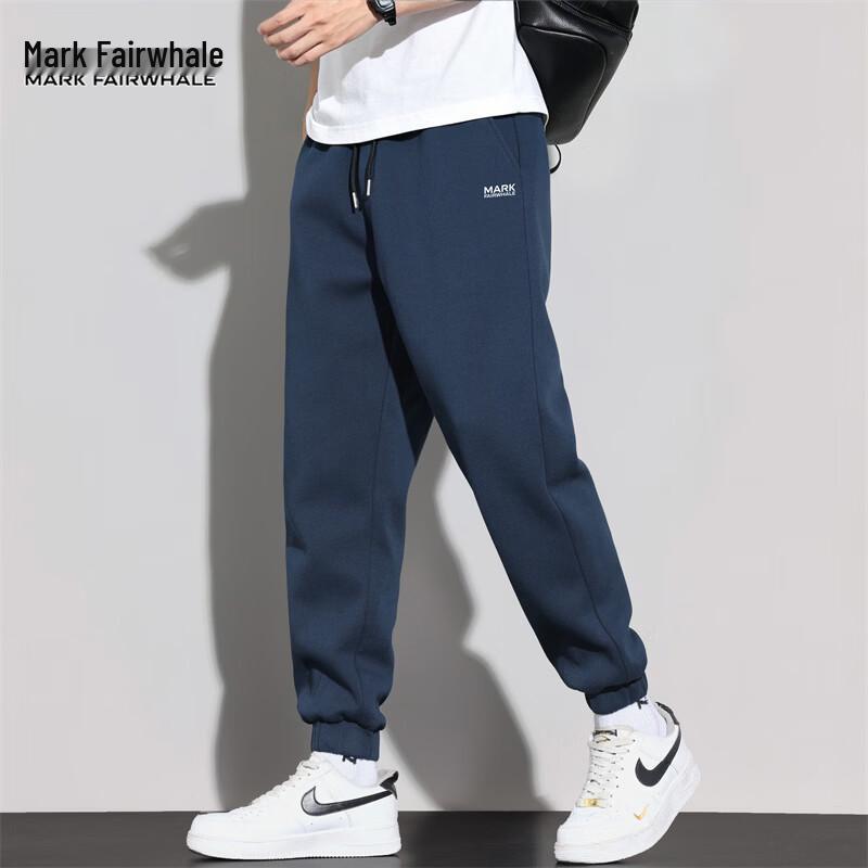 MARK FAIRWHALE Men's Loose Fit Winter Jogger Sweatpants