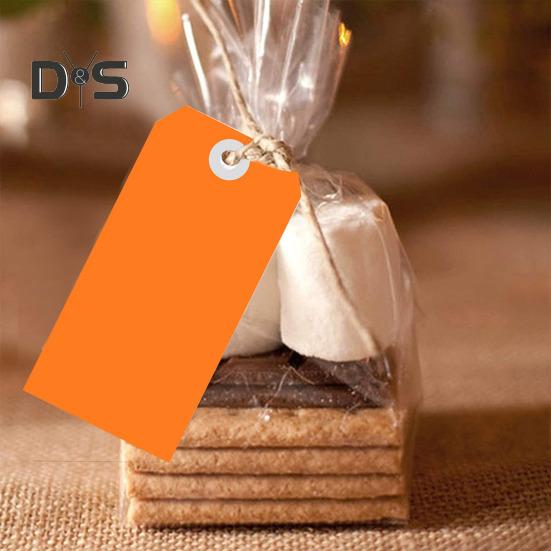 100 шт. пустые этикетки для доставки с проволочными бирками для еды, одежды, вина, этикетки для маркировки инвентаря, поделок