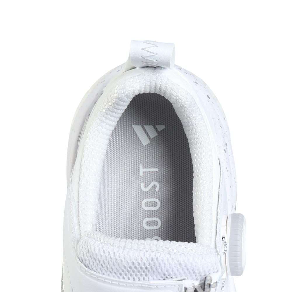 Обувь для гольфа Code Chaos 25 Boa Footwear Two cm 2E [Adidas Golf] женские белые/серебристые металлик/серые 24.0
