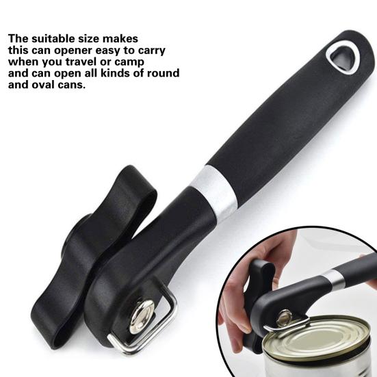 Безопасный консервный нож с гладким краем Эргономичный ручной консервный нож Многофункциональный ручной открыватель для банок Пищевой пластик