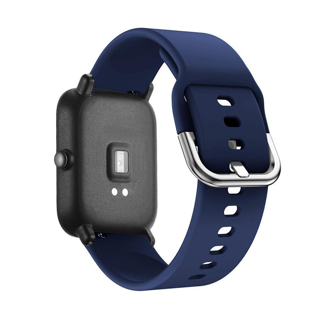 Силиконовый ремешок на запястье для Xiaomi Huami Amazfit Bip Молодежные часы Высокое качество Сменный силиконовый ремешок для часов Браслет Аксессуары