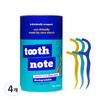 Зубная нить Toothnote Dental Mint одноразовая, 45 шт., 4 шт.