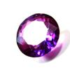 Natural Purple Tanzanite Loose Gemstone 7.23 ct Round Cut Pair for Jewelry Making and Crafts