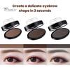 6 г штамп для бровей, водостойкий, стойкий к поту, долговечный порошок для бровей, 3 формы, цвета, штамп для макияжа для бровей для начинающих