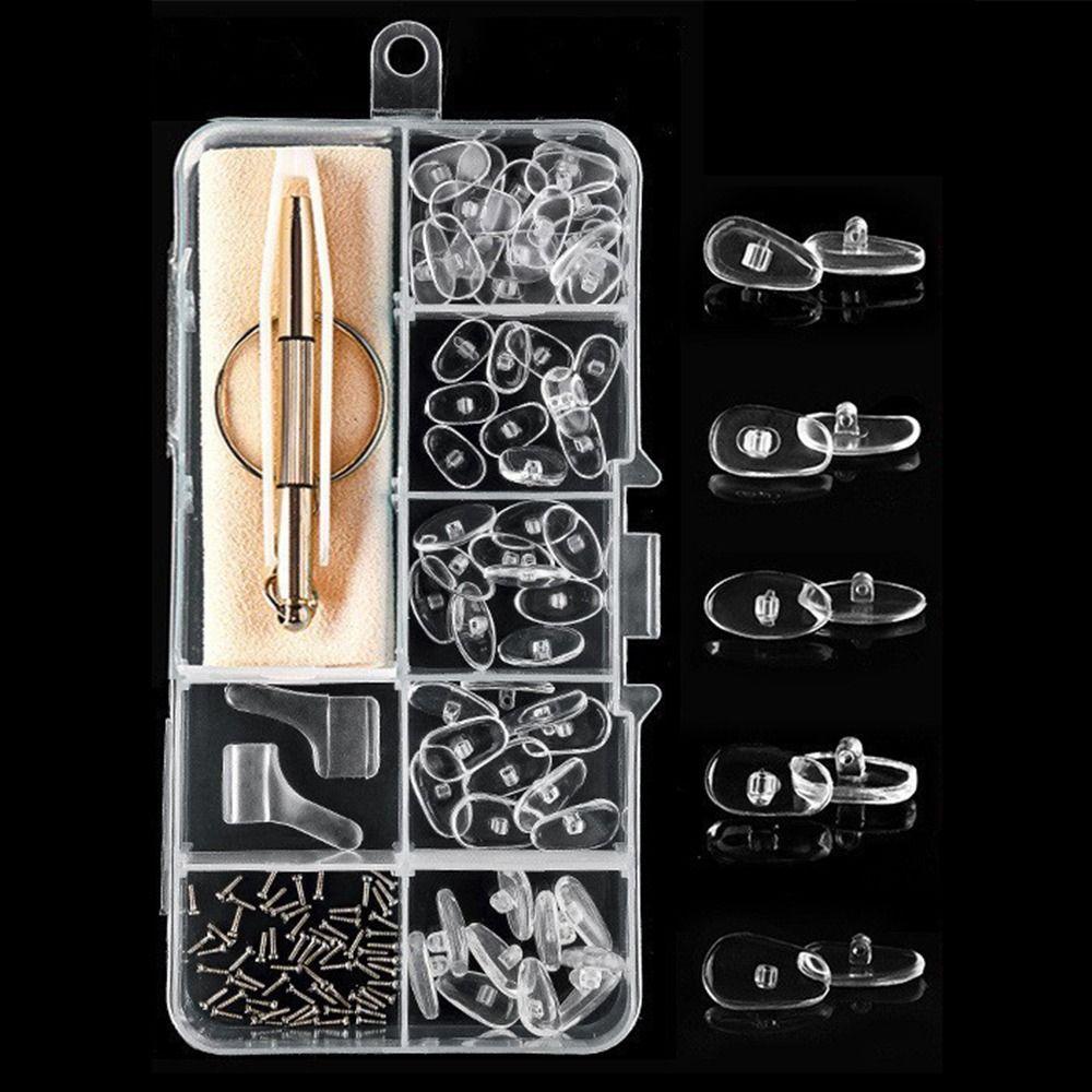 Replaceable Precision Screw Sets Antiskid Glasses Repair Tools Eyeglass Repair Kit Household