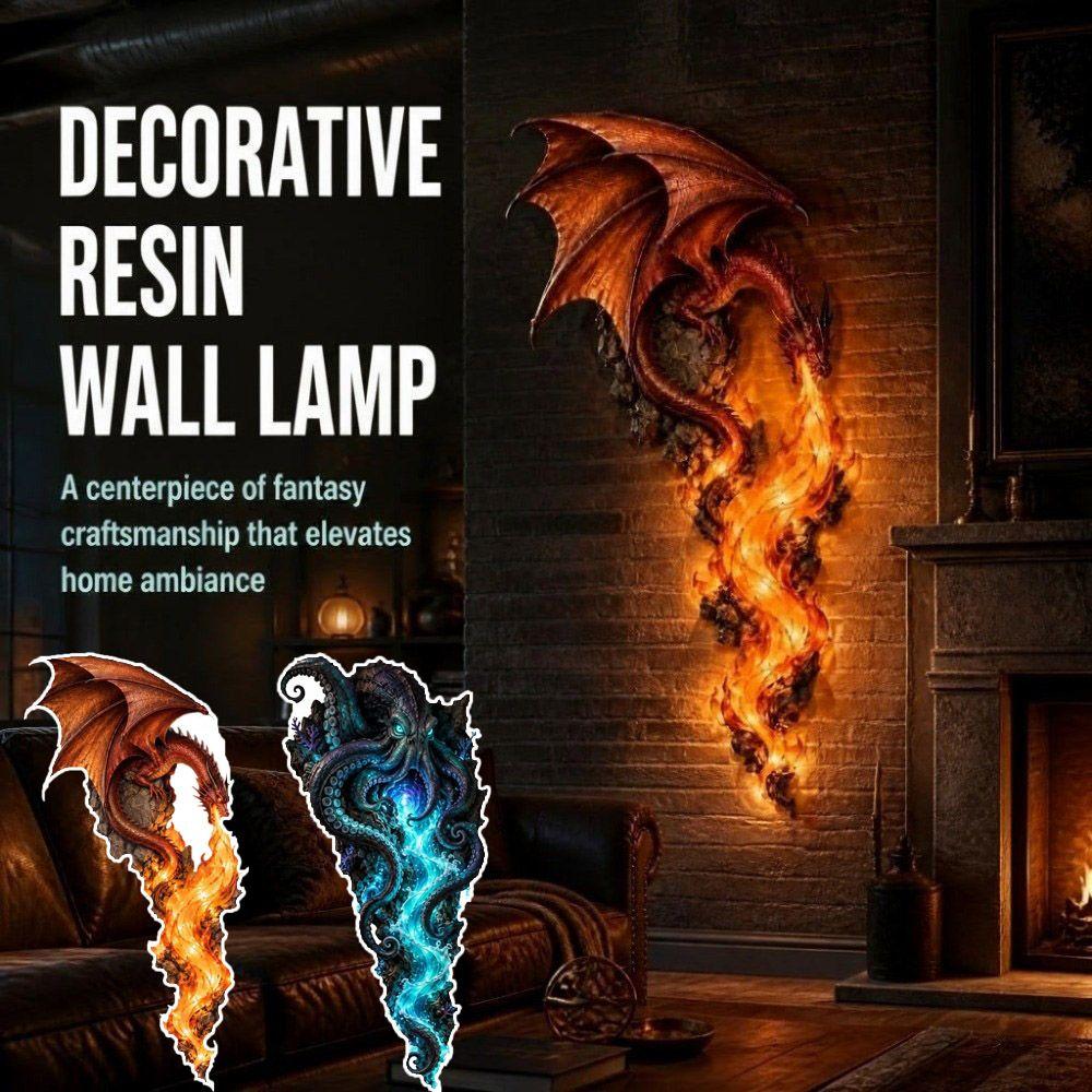 Creative Wall Sconce Resin Wall Mounted Light Guardian Wall Light Living Room