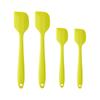 4 шт./комплект Пищевой силикон Набор кондитерских лопаток для крема Высокотемпературный антипригарный кухонный скребок