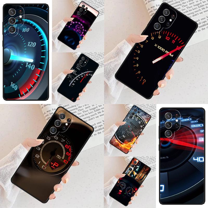 Крутой чехол для телефона со спидометром для Samsung Galaxy S26 Ultra S25 S24 S23 S22 S21 S20 Note10