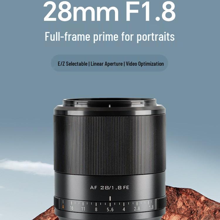 VILTROX 28mm F1.8 FE/Z Mount Полнокадровый Автофокусный Фикс-Объектив для Беззеркальных Камер