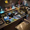 Neymar Jr Football Legend Customizable Name Mouse Pad Desk Mat Desktop Mouse Pad Non-Slip Rubber Base Perfect Gift for Gamers