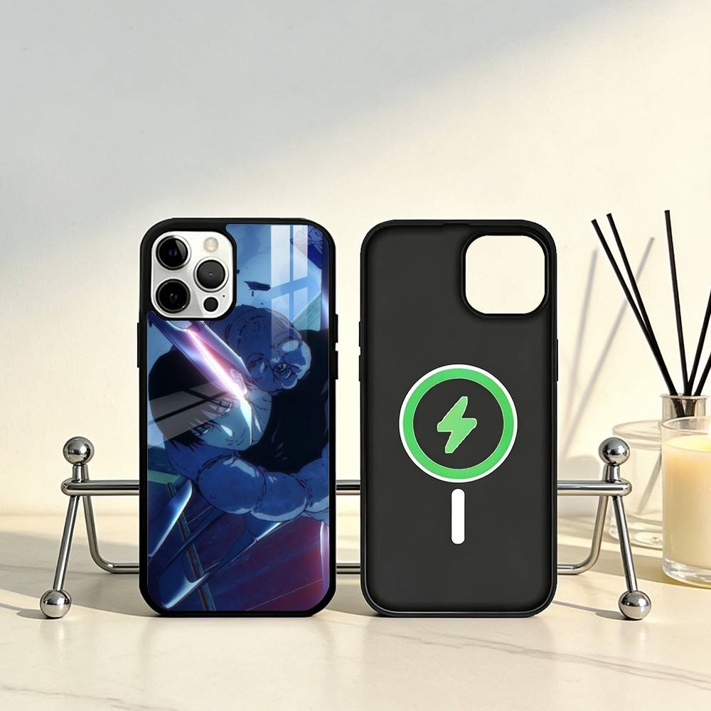 Чехол для телефона Toji Fushiguro Jujutsu Kaisen Для iPhone 17, 16, 15, 14, 13, 12, 11 Plus, Pro Max Магнитный Для Magsafe Беспроводной Зарядки