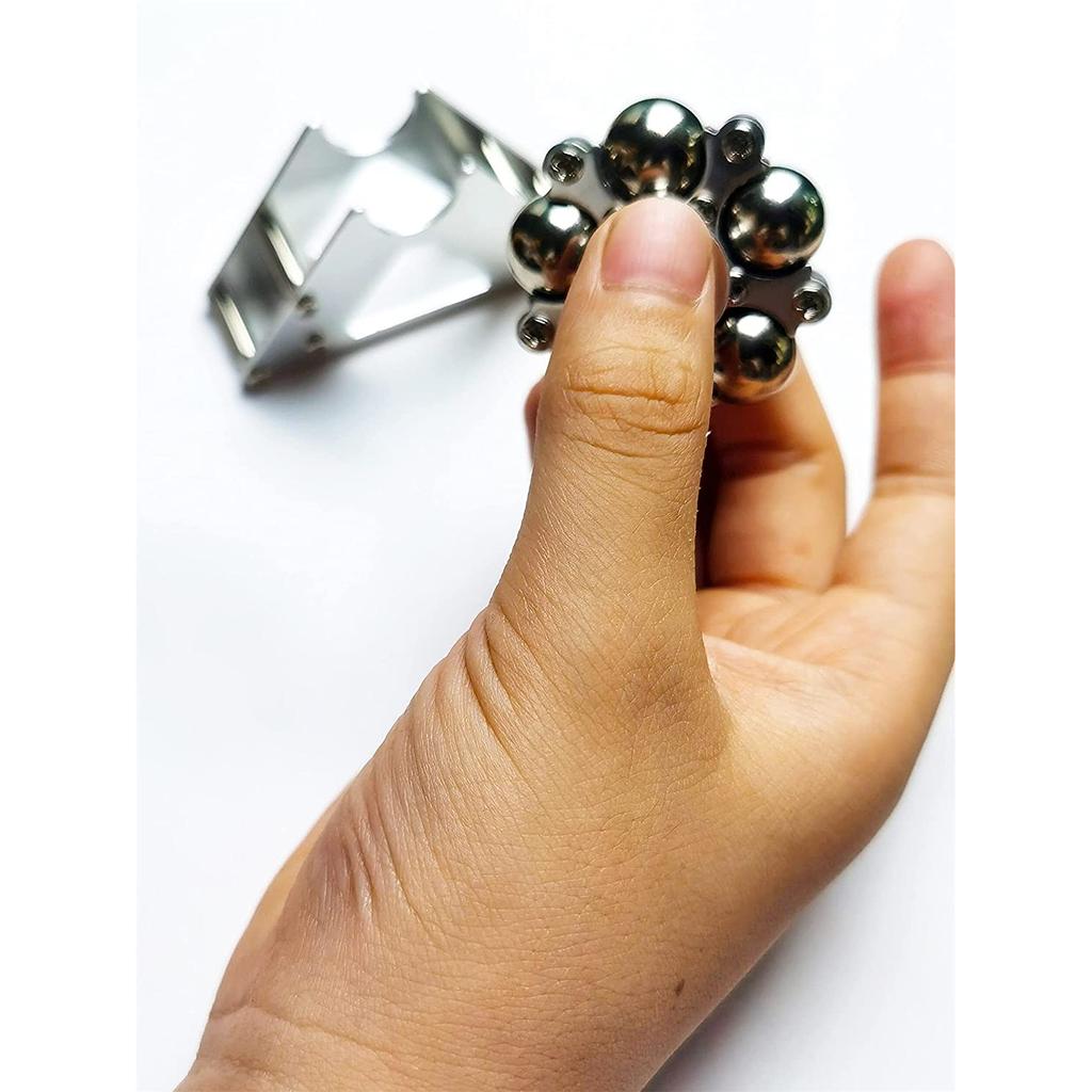 Металлические спиннеры-клубок, игрушка для взрослых, облегчение тревоги, СДВГ, аутизм, детский подарок для мальчиков, летающие крутые мини-подшипники, роликовая шестерня из нержавеющей стали, вращение