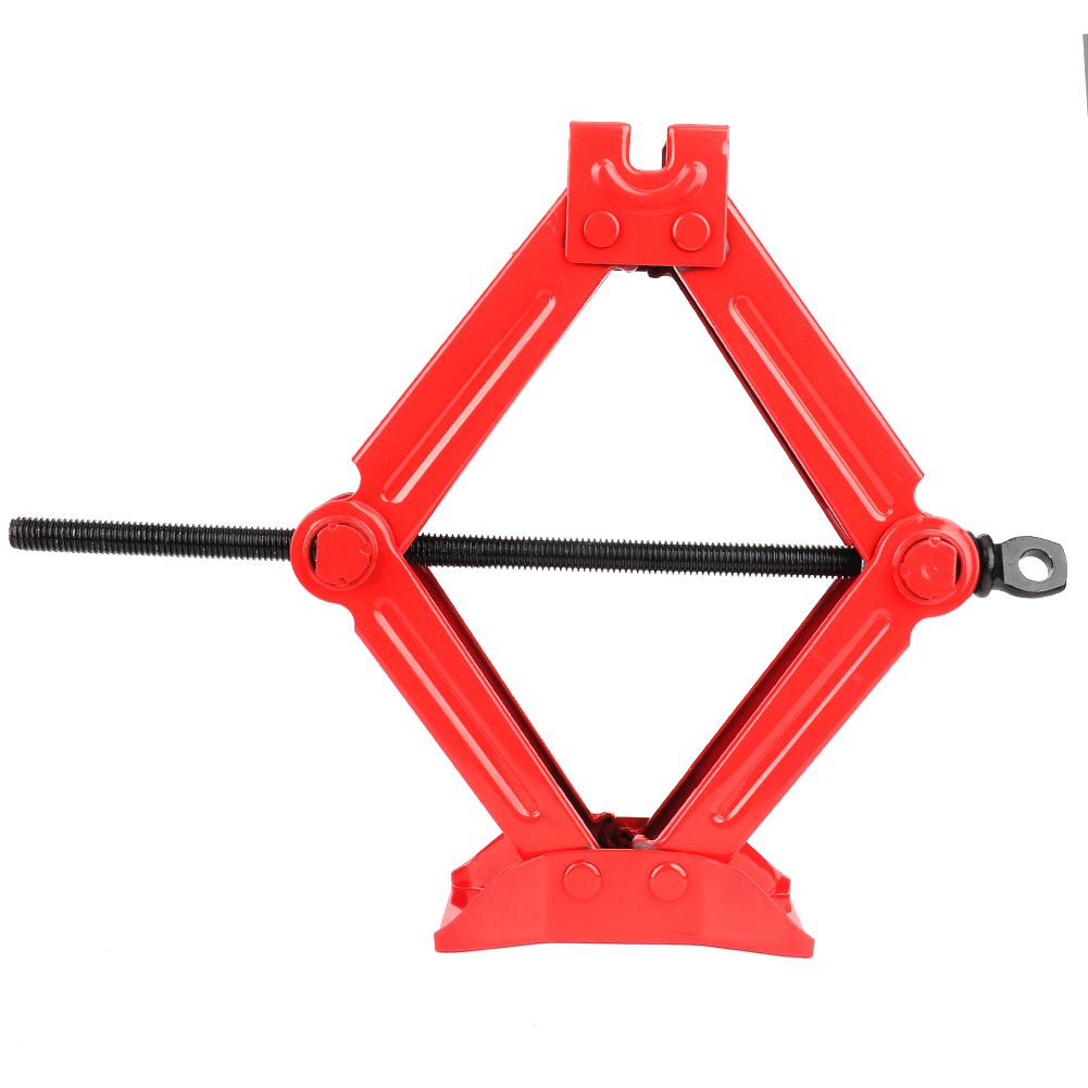 Автомобильный домкрат-ножницы 45# сталь хромированный аварийный кривошип подъемная стойка инструмент