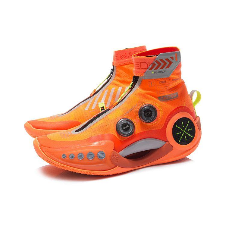 Li Ning WOW 9 Infinity Удобный Текстиль, Синтетическая Кожа, ТПУ Устойчивый к истиранию Дышащий Высокий ABER003-6