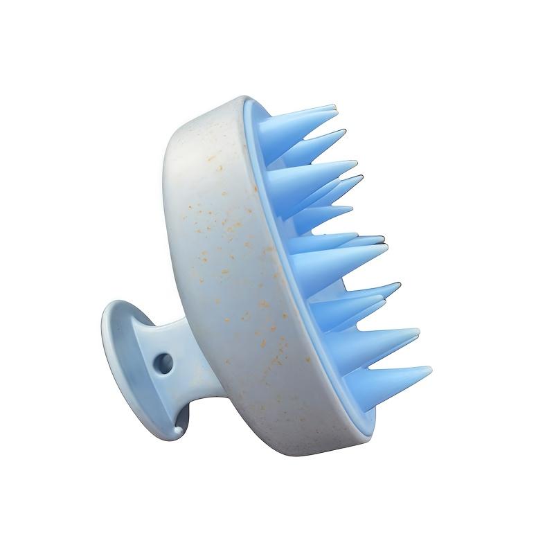 Массажер для кожи головы для мытья волос, силиконовая расческа для шампуня, щетка-массажер для головы.