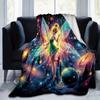1pc Tinker Bell Printing Blanket - Soft, All-Season Throw for Living Room, Bedroom,Personalized Gift with Adorable Cartoon Design
