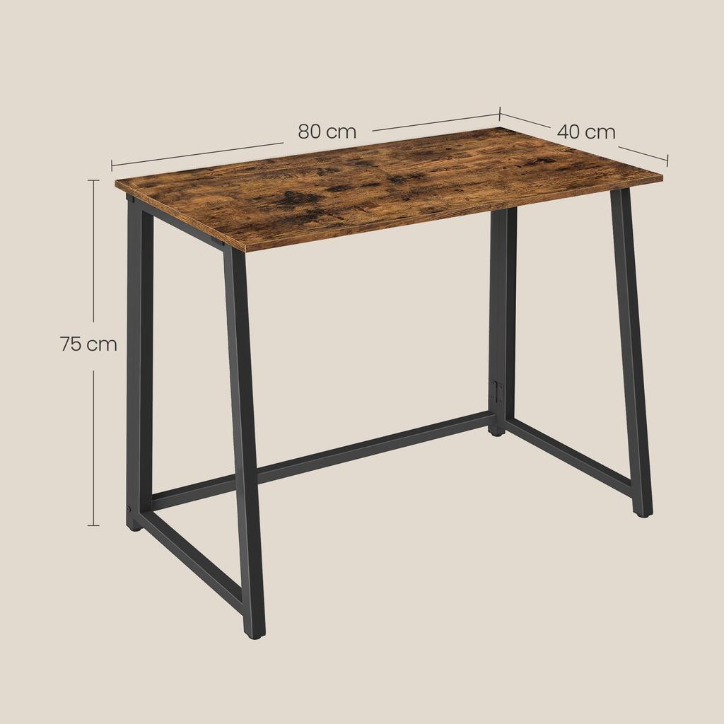 MAX 1.0 Computer Desk - rustic / black legs