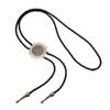 1pc/1pair Metal Bolo Tie Carnivals Necktie Carved Pendant Bolo Tie for Shirt Sweater Decorative Adult Birthdays Gift