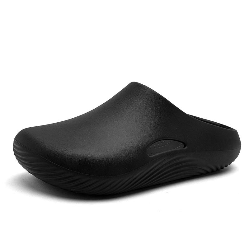 2025 New Men Slippers Indoor Garden Clogs Water Proof Chef Shoes Beach Sandal Slippers For Pet Workers Outdoor Fishing Shoes