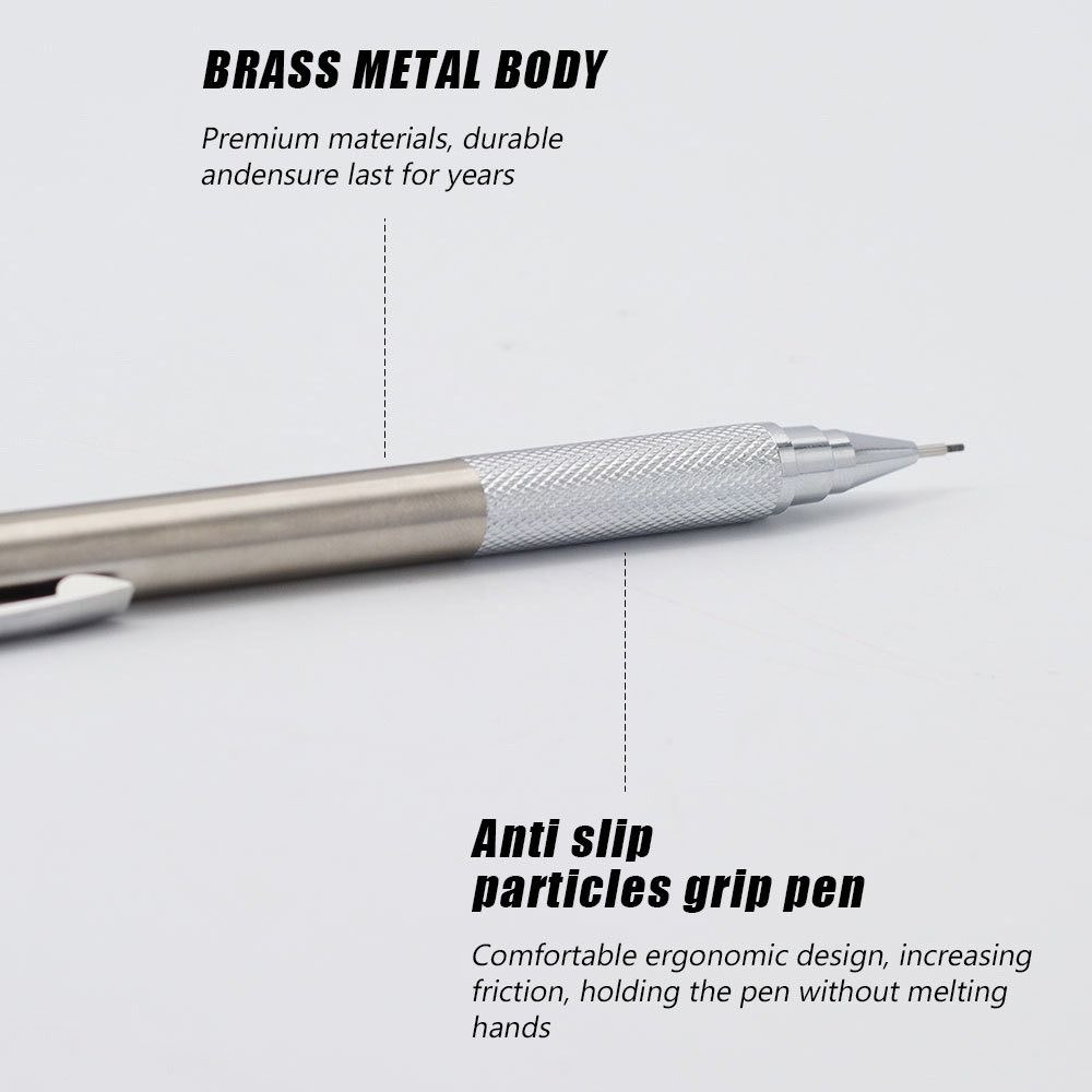 2.0mm Carpentry Pencil Metal Wood Marking Pencil Simple Carpenter Pencil  Carpentry Tools