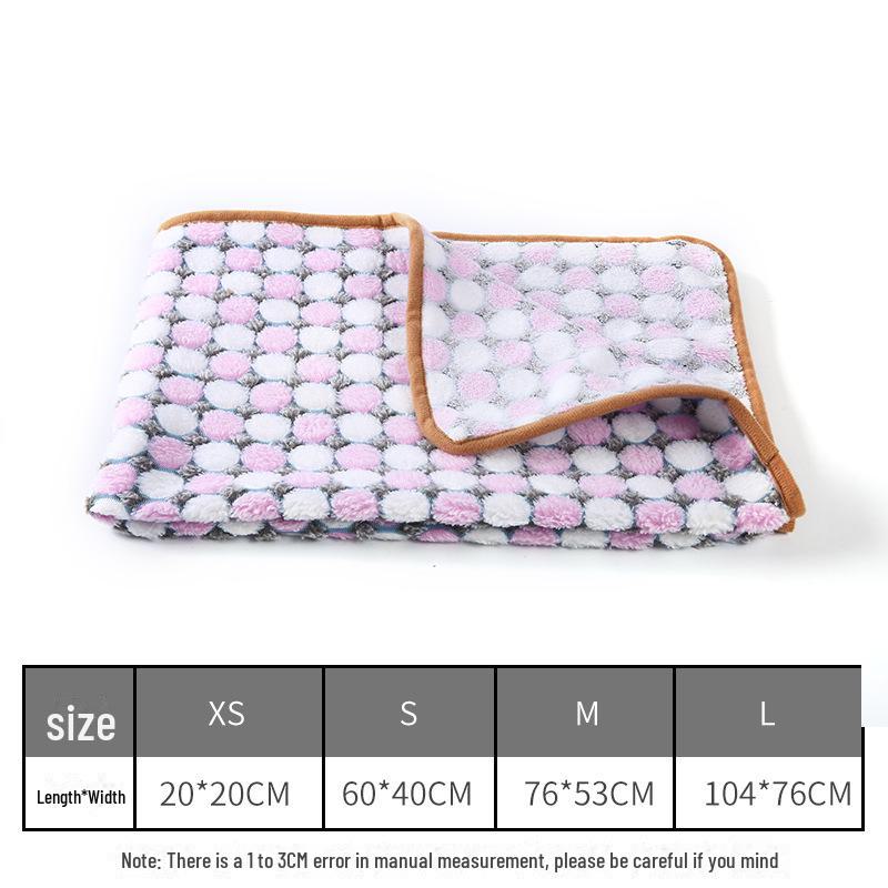 Коврики и одеяла для домашних животных: Толстый коралловый флис для собак и кошек