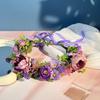 Flower Flower Wreath Adjustable Ribbon Garland Headpiece Hair Accessories  Photoshoots Props