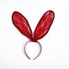 Halloween party costume ball headgear lace veil Internet celebrity cute cat rabbit ears headband hairpin