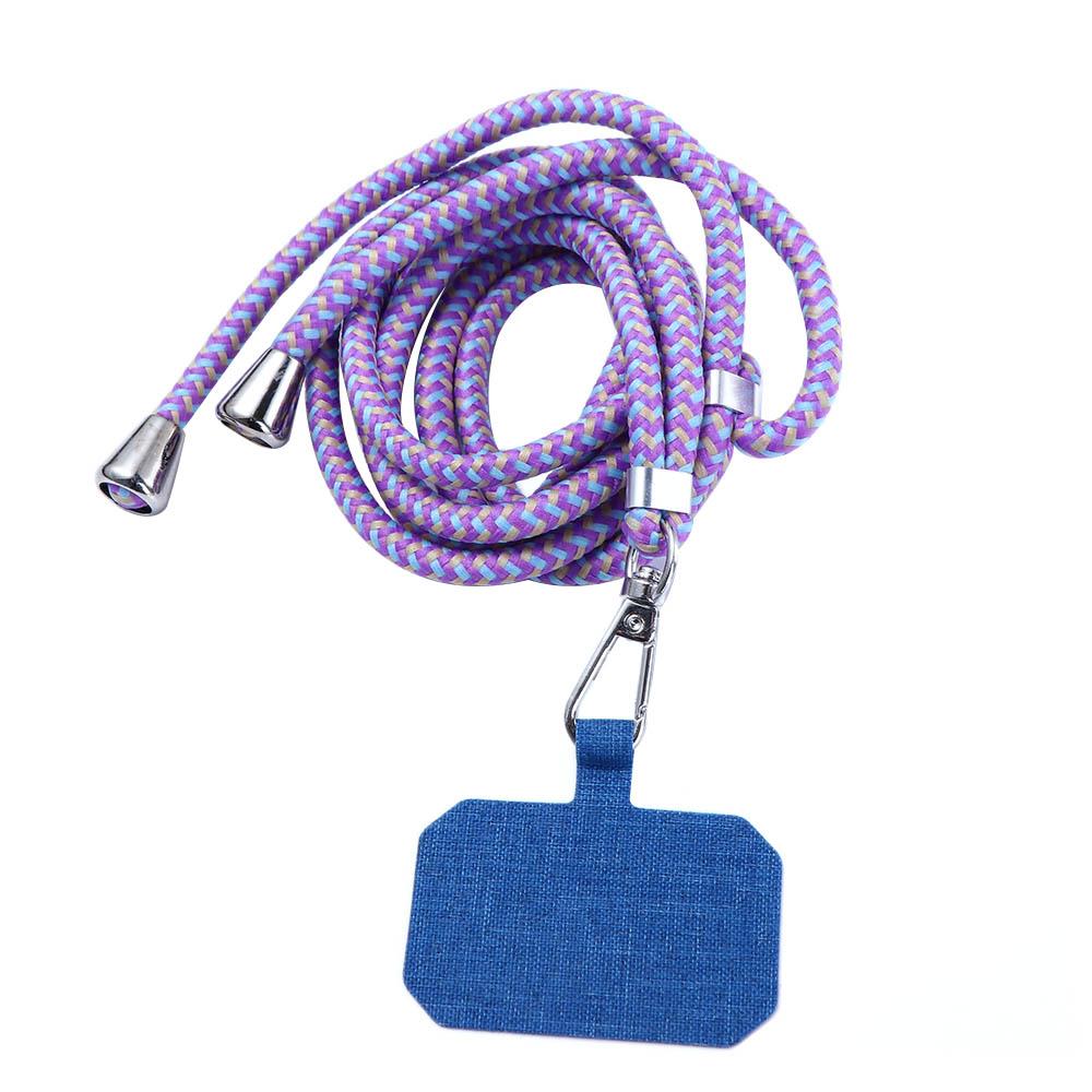Strap Safety Cell Phone Hanging Cord Nylon Soft Rope Crossbody Patch Phone Lanyards Phone Lanyards