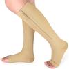 Compression Stockings with ZipperClass Stockings for Men and Women Open Toe Support Stockings for Varicose VeinsEdema RecoveryPregnant
