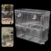Isolation Box Aquarium Hatching Acrylic Aquarium Hatchery Fish Tank Breeding Double-Deck Transparent Incubator Holder