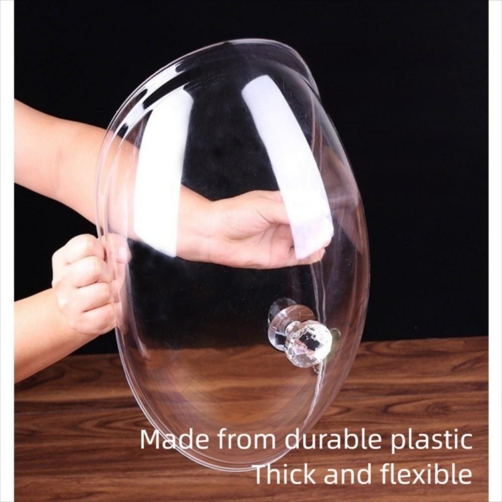 С крышкой Купол для торта Тарелка ПВХ Подставка для торта Новая подставка для демонстрации еды Хранение десертов