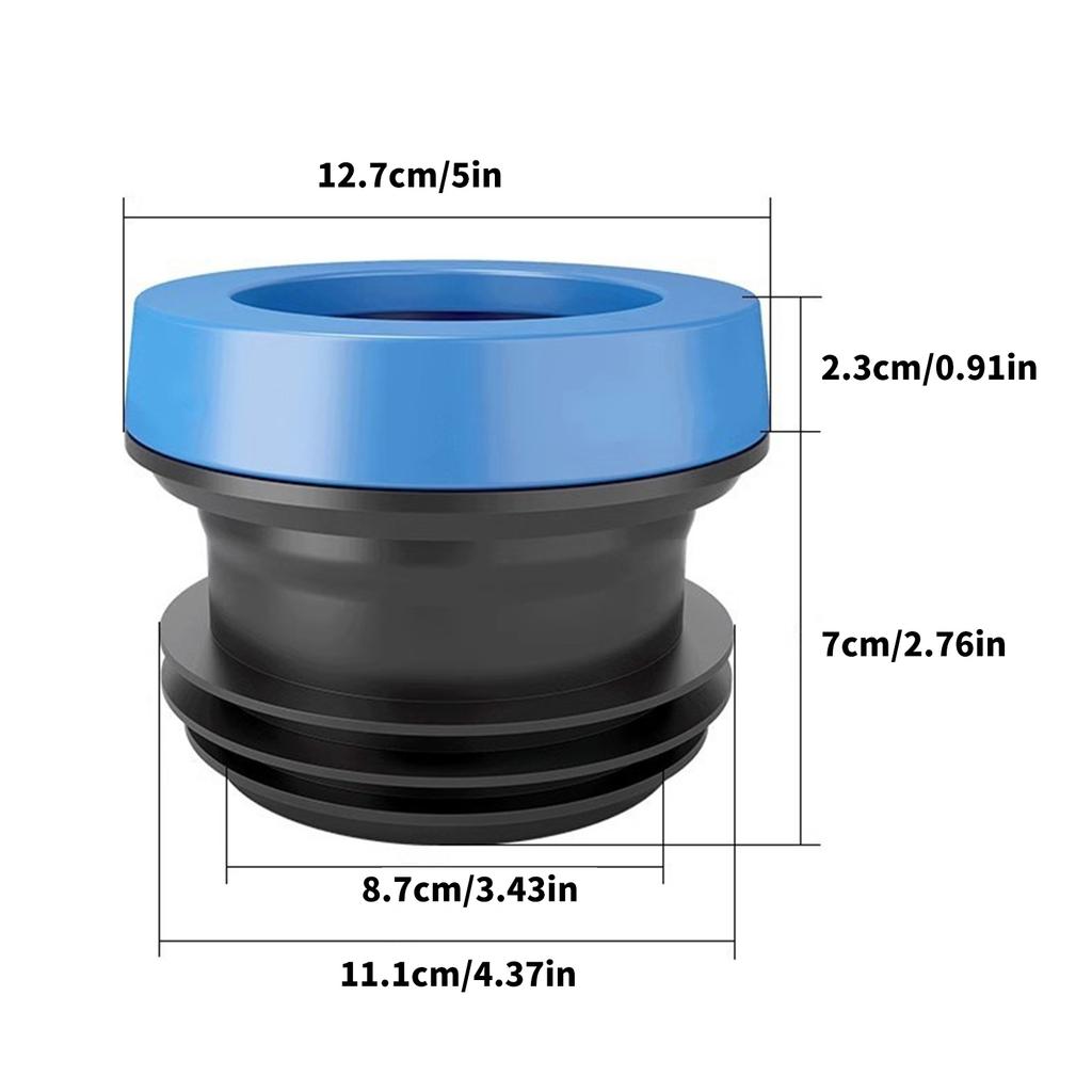 Elevating Double Layer Odor Resistant Flange Rings for Toilets with Easy Installation and Sturdy ABS Materials